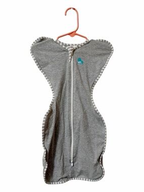 Love to DreamGrey Baby Swaddle Up Sleep Sack with Front Zip Small 8-13 Pounds